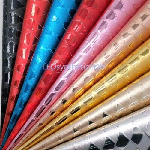 1PC 21X29CM Diamond Faux Leather Fabric, Synthetic Leather Fabric Leather Sheets For Making Bows LEOsyntheticoDIY T265