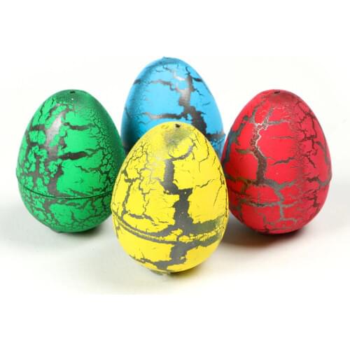 6.5*5cm Large Size 1pcs Magic Growing Dinosaur Eggs Toy For Kids Gifts Baby Water Hatching Inflation Novelty Gag Toys summer