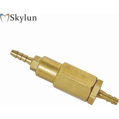 10PCS Dental One Way Valve 3mm Copper Connectors one-way valve non returning check valve dental chair unit accessories SL1230