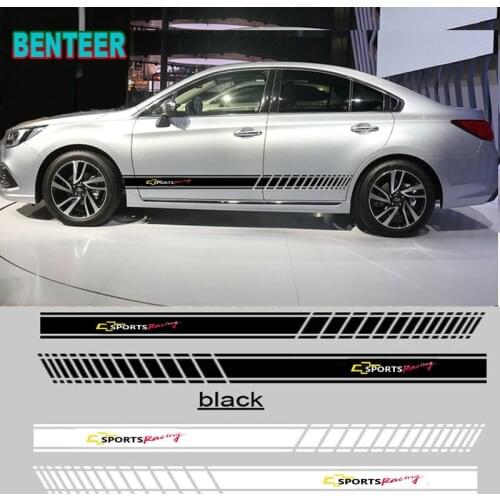 2pcs/lot car side body sticker For Chevrolet Cruze Captiva Lacetti Aveo Orlando Epica Camaro