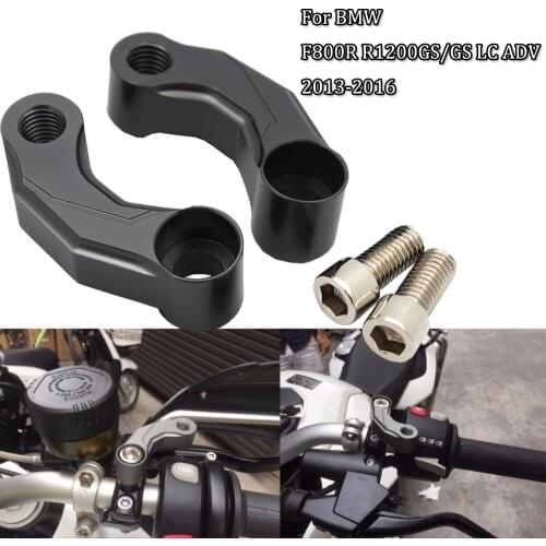 For BMW R1200GS LC/ R1200 GS LC Adventure 2013-2016 Motorcycle Accessories Mirrors Riser Extension Brackets Adapter