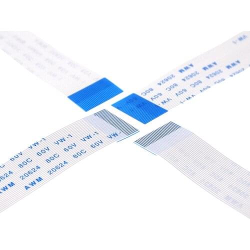 100pcs FFC FPC Flexible flat cable 26 PIN 0.5 mm pitch different sides Length 60 mm 80 100 120 150 200 250 300 400 500 mm ZIF