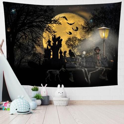 Tapestry Magic Aesthetic Wall Hanging Mandala Hippie Decor Unicorn Printed Wall Cloth Dorm Room Home Bedroom Boho Wall Decor