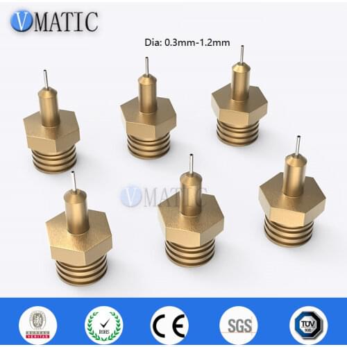 Free Shipping Heating Thread Dispensing Stainless Steel Machine Valve Accessories Needle Tip