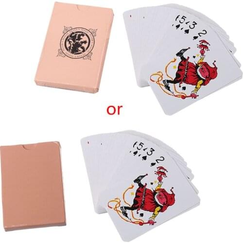 Ultra-thin Playing Cards Professional Magic Poker Card Magician Props Bar Party