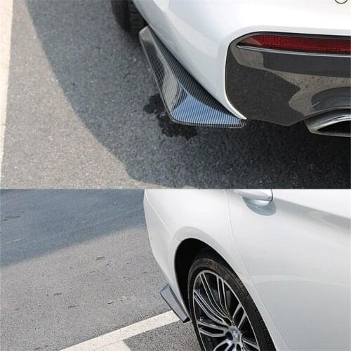 2Pcs Universal Car Rear Bumper Lip Diffuser Splitter Scratch Protector for Hyundai ix35 iX45 iX25 i20 i30 Sonata,Verna,Solaris
