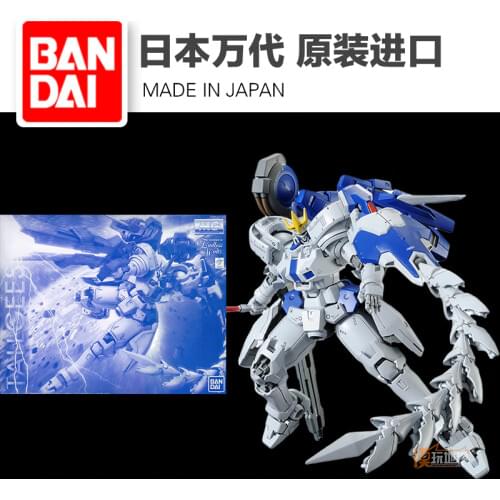 Japaness Bandai Original GUNDAM PB MG 1/100 Tallgeese III Mobile Suit Kids Toys