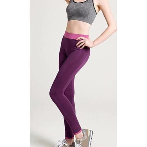 Womens Casual Work Out Fitness Breathable Gym Wear Yoga Capris Pants Trousers Slim Leggings Fitness Body Shaper