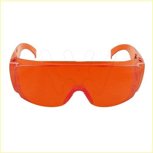 1 pcs Dental Lab Safty Protecitve Goggle Glasses in Eye Curing Light Whitening Red
