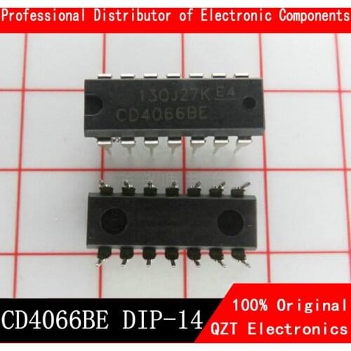 10PCS CD4066BE DIP14 CD4066 DIP 4066BE DIP-14 new and original IC