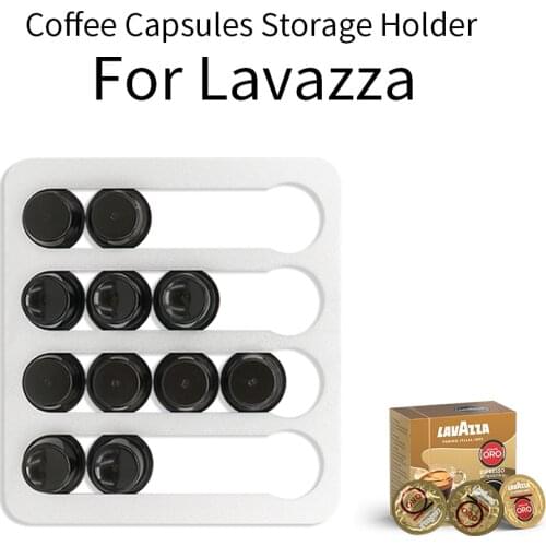 16PCS Lavazza Coffee Pod Capsules Holder Storage Drawer For Lavazza Coffee Podcast Storage Stand Rack Organizer Shelves Set