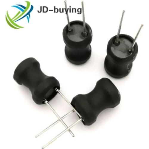 50pcs/lot Power Inductor DIP 6*8mm 8*10mm 9*12mm 2.2UH 4.7UH 10uH 22uH 100uH 330uH 470uH 1MH 2.2MH 4.7MH 10MH