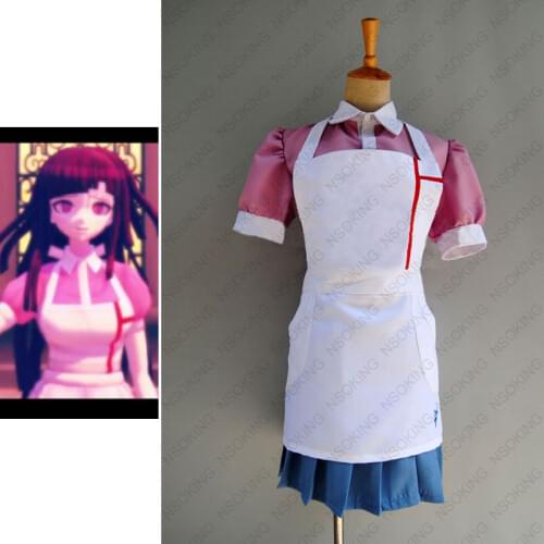 Anime Danganronpa 2 Goodbye Despair cosplay Dangan ronpa Mikan Tsumiki costumes