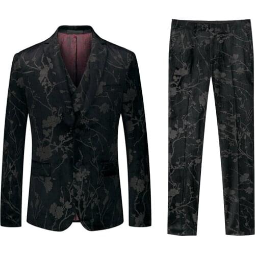 Мужские классические костюмы Auguswu China At AliExpress