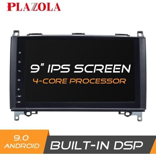 DSP IPS 9''Car radio DVD GPS Multimedia Android 9.0 For Benz B200 A B-Class W169 W245 Viano Vito W639 Sprinter W906 OBD2 Carplay