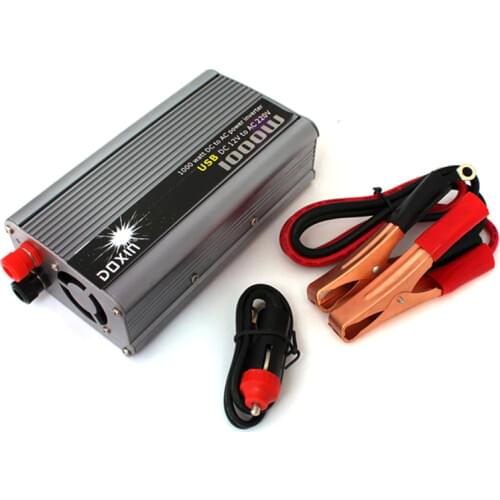 1000W Vehicle Inverter 12V DC To 220V AC USB Power Converter Power Supply Household Power Adapter