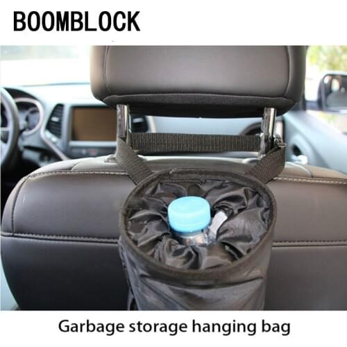 Car portable garbage storage hanging bag for BMW E46 E60 Ford focus 2 Mazda 3 Volkswagen Polo Golf 4 Skoda octavia Kia rio