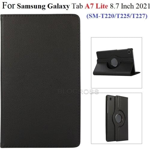 Tablet Case for Samsung Galaxy Tab A7 Lite 8.7inch SM-T225 SM-T220 SM-T227 Cover Full Protective Smart Flip PU Stand with Stylus