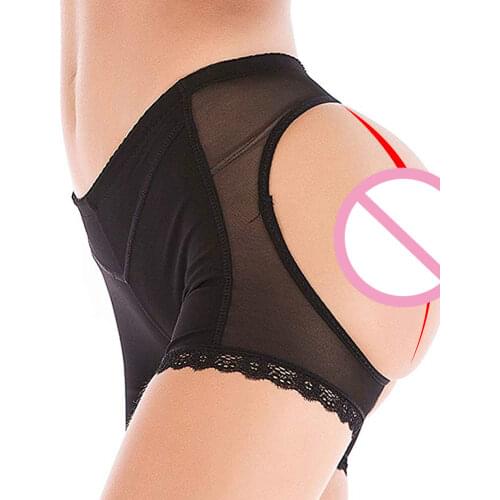 Women Sexy Fullness Butt Lifter Boyshort Tummy Control Panties Butt Enhancer Shaper Body Shaper Panty