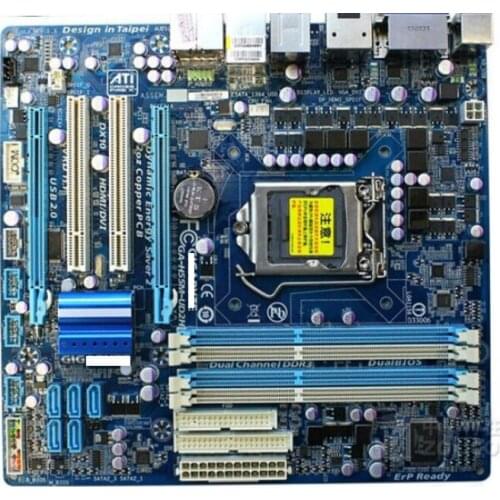 Gigabyte GA-H55M-UD2H H55 original mainbaord H55M-UD2H DDR3 LGA 1156 used desktop motherboard