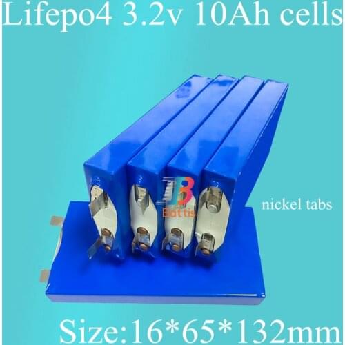 Lifepo4 3.2v 10ah Lifepo4 Battery Pack Diy Lithium Battery Cells 3.2v Lifepo4 50A 3.2v Power Supply for Electric High Power