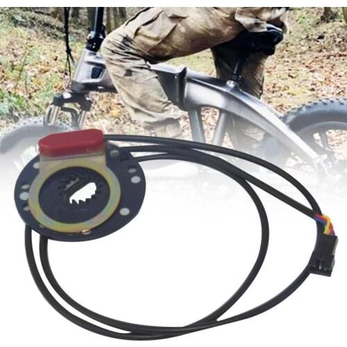 5/8 Magnet PAS System Electric Bicycle E-bike Pedal Booster Assistent Sensor Speed Sensor Parts Black Color Easy to Install