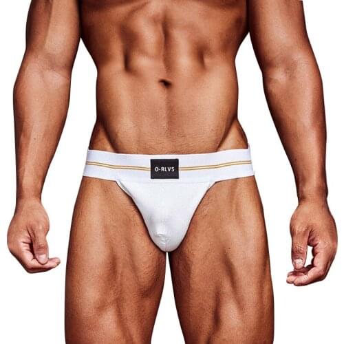 Plus size Mens briefs sports underwear thong ModaL underpants running seamless sexy t-back panties lingerie bikini g string 2XL