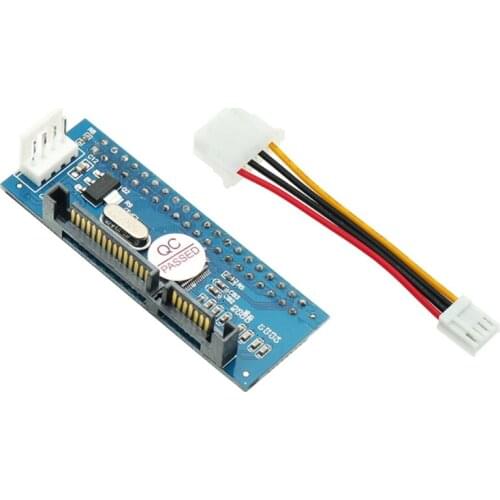 3.5 HDD IDE /Pata to SATA Converter Card Adapter for IDE 40-pin Hard Drive Disk DVD Burner to SATA 7pin Data Motherboard