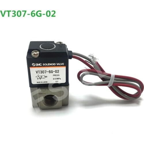 VT307-5G-02 VT307-6G-02 VT307-5G1-01-F VT307-5G1-02-F SMC solenoid valve electromagnetic valve pneumatic component VT series