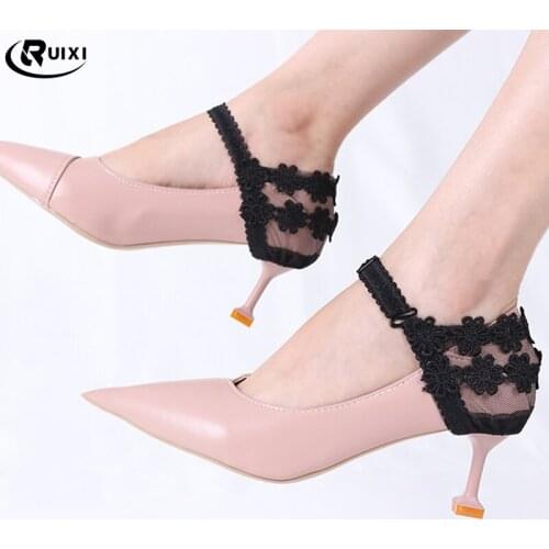 1pair high heels binding shoelaces fixing loose non slip straps womens lace shoelaces shoelaces footwear accessories
