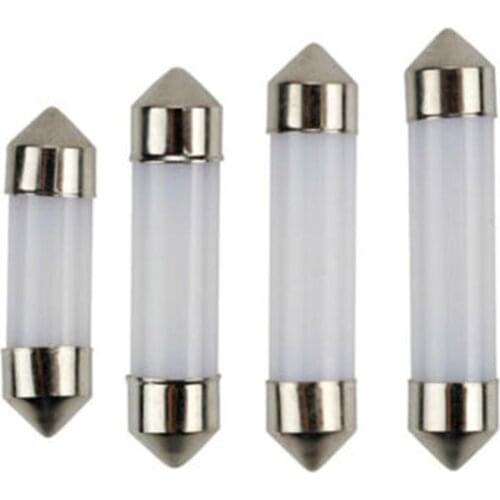 10 packs Super Bright Auto LED Car Interior Bulb 41/39/36/31mm Inside 12V LED Door Light Bulb White Light