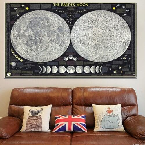 10StyleA Map Of The World Retro Old Pictures Canvas Paintings For Living Room Prints Home Wall Decoration Posters Frame