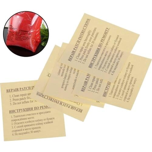 2PCS/5PCS PVC Swimming Pools Float Air Bed Dinghies Circular Patches Repair Adhesive Patch For Inflatable Toy