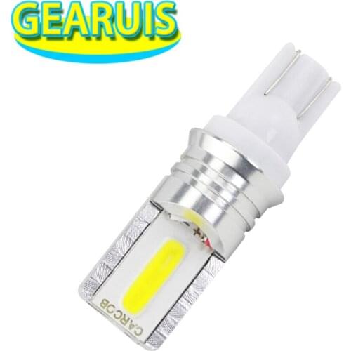 2pcs high brightness 12V T10 COB 36 chips aluminum case Car Auto Wedge Lights Parking Bulb Lamp Clearance lights DC 12V
