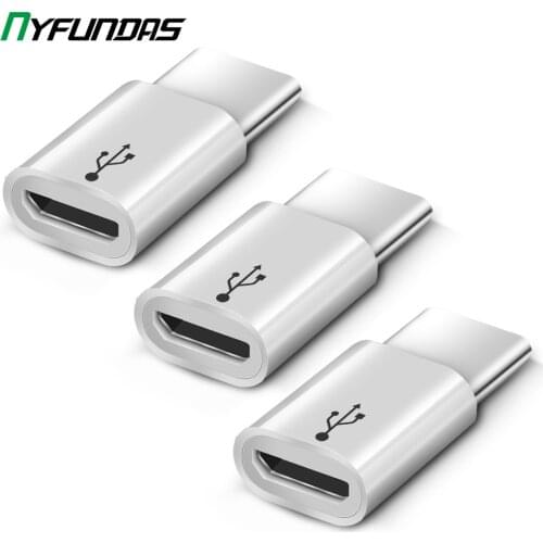 Micro USB to Type C OTG Type-c Adapter for Xiaomi Redmi 8 Pro 9 Huawei Samsung Galaxy Note 20 Ultra 10 Oneplus 8 One Plus 7 USBC