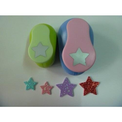 Free shipping 2pcs (1 inch+1.5 inch) star eva punch Craft Scrapbooking punches foam paper punches craft punch