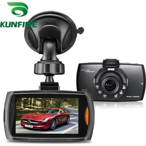 KUNFINE 2.7"1080P Recording Dash Cam Car DVR G-sensor Night Vision Video Recorder Wide Angle 170