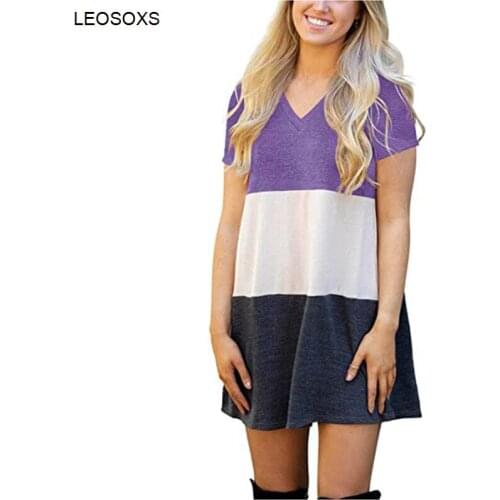 Легкие летние платья LEOSOXS China At AliExpress