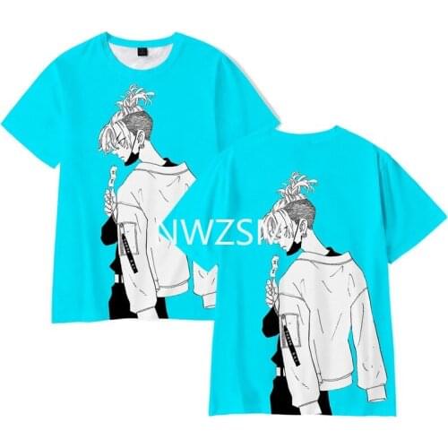 Anime Tokyo Revengers T Shirt Harajuku Tokyo Revengers Manji Summer Short-sleeve children T-shirt
