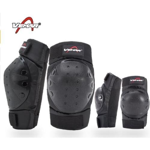 Motorcycle Locomotive Racing SUV Kneepad Elbow Anti-fall Knight Equipment Four-piece