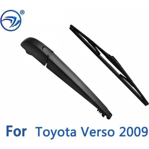 Wiper 12" Rear Wiper Blade & Arm Set Kit For Toyota Verso 2009 Onwards Windshield Windscreen Rear Window