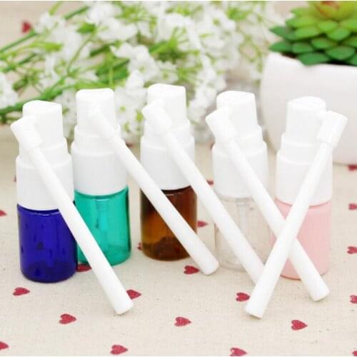 Wholesale 5ml Upscale Rotation Nasal PET Bottles Medical Fine Mist Trunk Sprayer Bottle