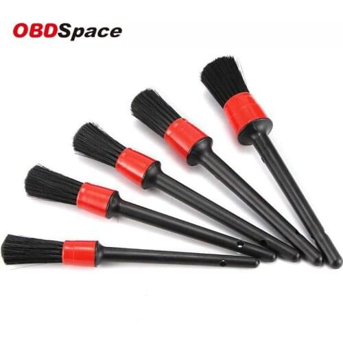 5PCS Car wash details crevice brush interior beauty cleaning small brush car air conditioning outlet