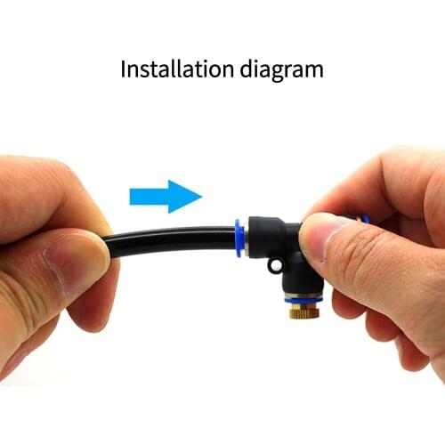 Lawn Mist Cooling System Patio Misting System 19ft Portable Outdoor Garden Misting Kit With 1/4'' 6 Brass Misting Nozzles