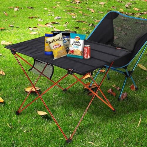 Picnic Table Desk Computer-Chair Outdoor Furniture Aluminium-Alloy Camping Barbecue