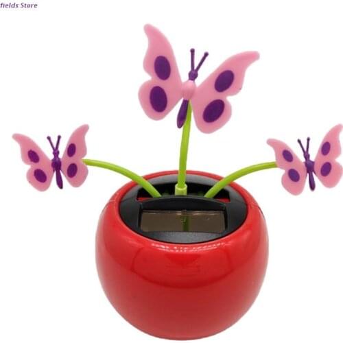 Dancing Flower for Car Decor/Ornaments Solar Automatic Toy
