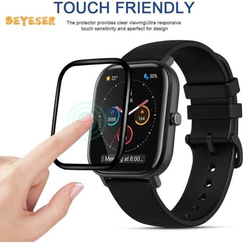 3D Transparent Tempered Glass Watch Film For Amazfit GTS2/GTS/GTS 2e Replacement Screen Protector Sport Smartwatch Accessories