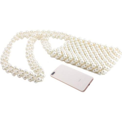 Pearl bag beaded small mini strap bag lady retro dinner clutch bag 2019 new luxury single shoulder wild mini beaded bag