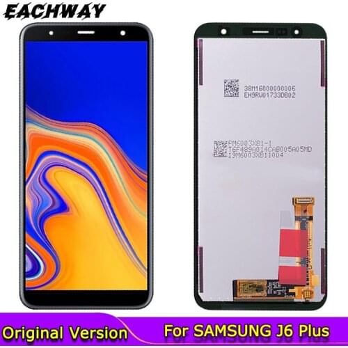 For Samsung Galaxy J6+ 2018 J610 SM-J610F J610FN Display LCD Screen Replacement for Samsung J6 Plus SM-J610F LCD Display Screen