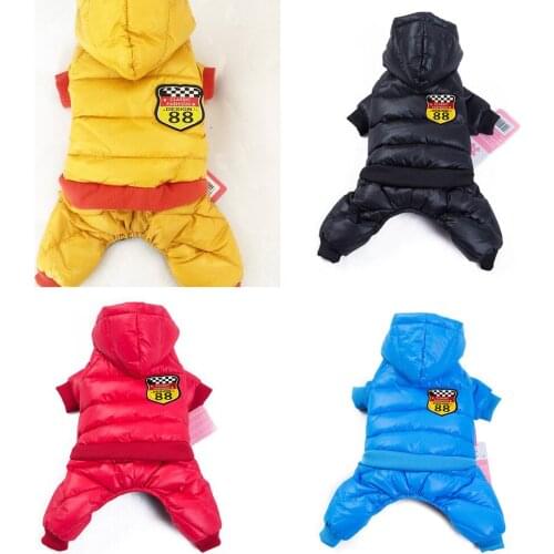 Winter 2020 Warm Pet Dog Clothes Fur Jacket Puppy Coat Chihuahua Small Dogs Pets 4 Legs Clothing Teddy Bear Hondenjas Bulldog